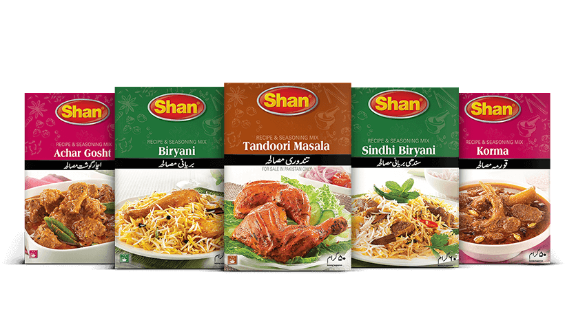 Shan Foods Recipe Mixes