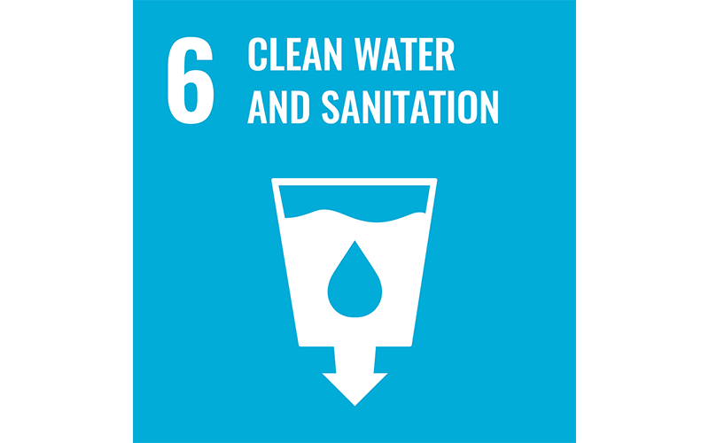 Clean water and sanitizations Clean water and sanitizations